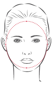 Face shape - Heart